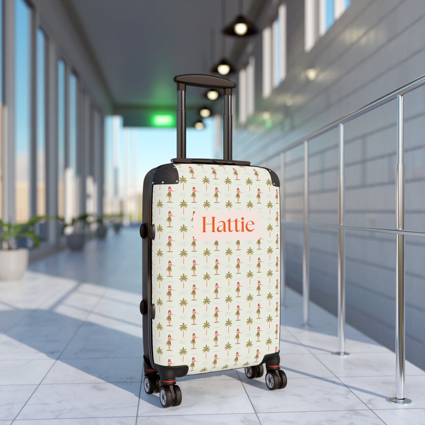 Hawaiian Print - Custom Travel Suitcase