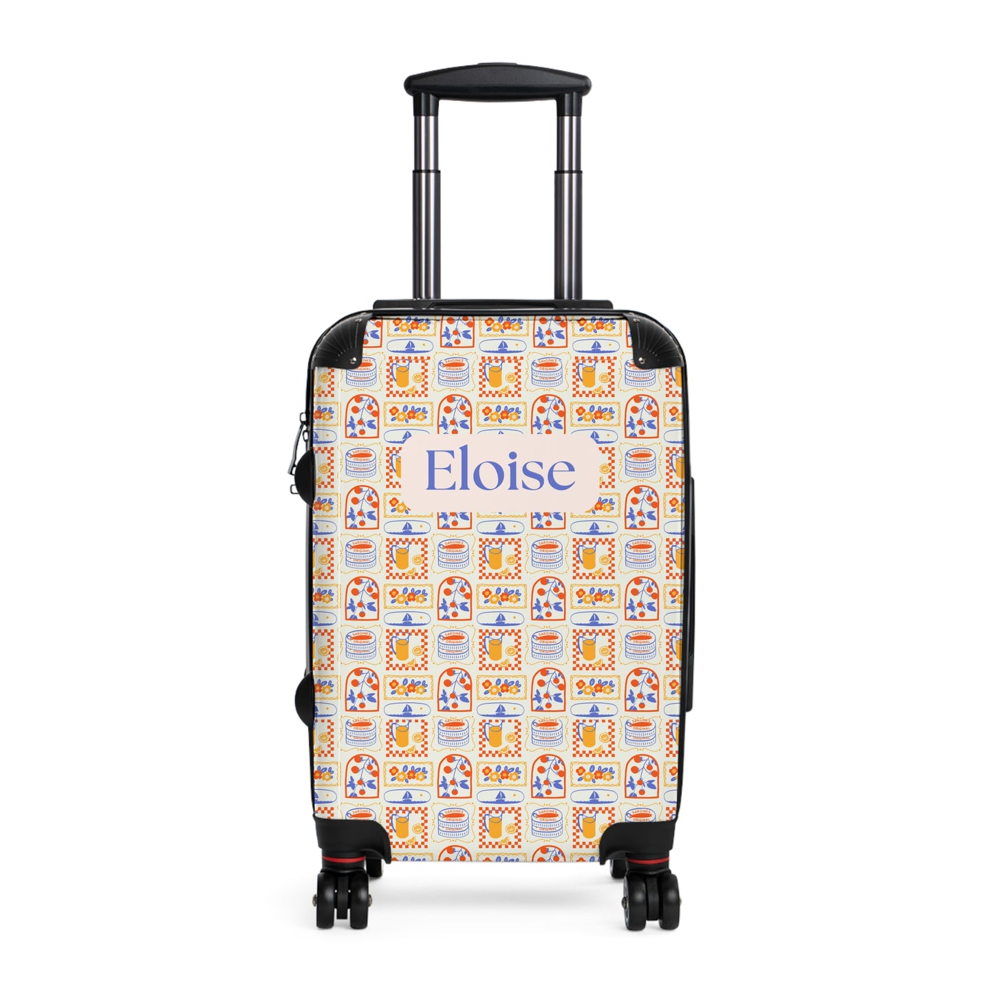 Sicilian Print - Custom Travel Suitcase