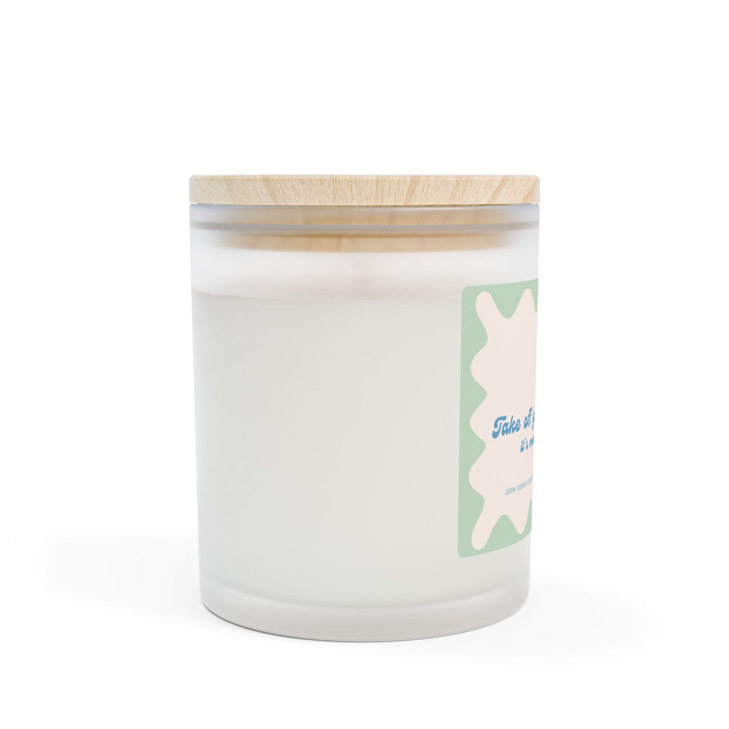 Take Off Your Party Pants, Moustache Ride Time - 11oz Coconut Soy Candle