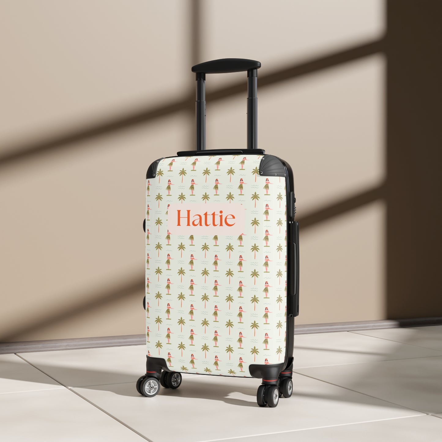 Hawaiian Print - Custom Travel Suitcase
