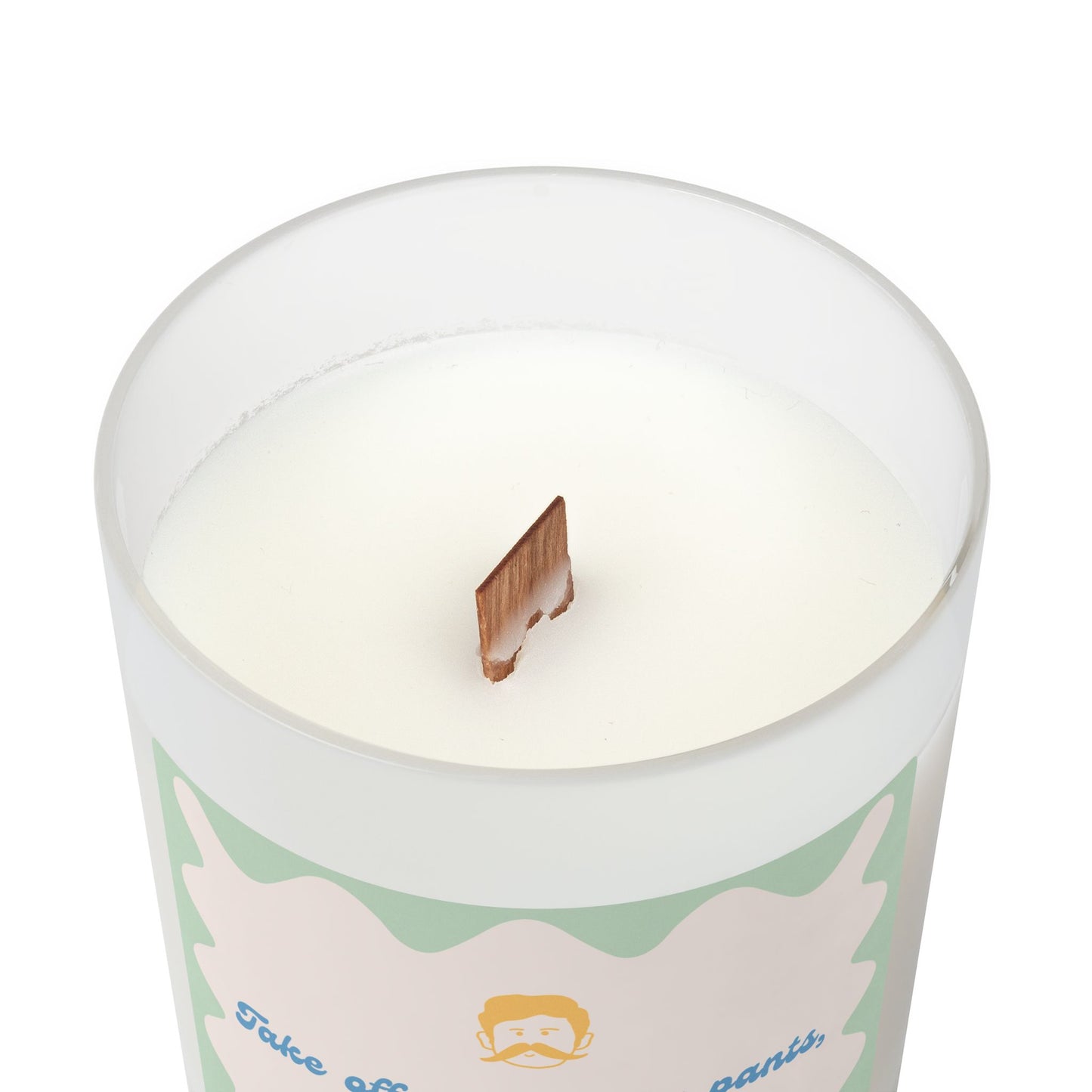 Take Off Your Party Pants, Moustache Ride Time - 11oz Coconut Soy Candle