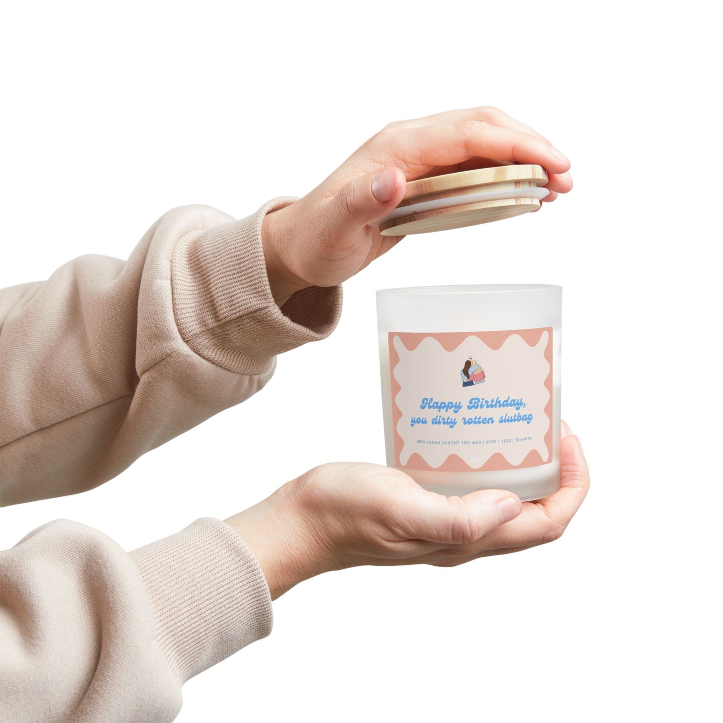 Happy Birthday, You Dirty Rotten Slutbag - 11oz Coconut Soy Candle