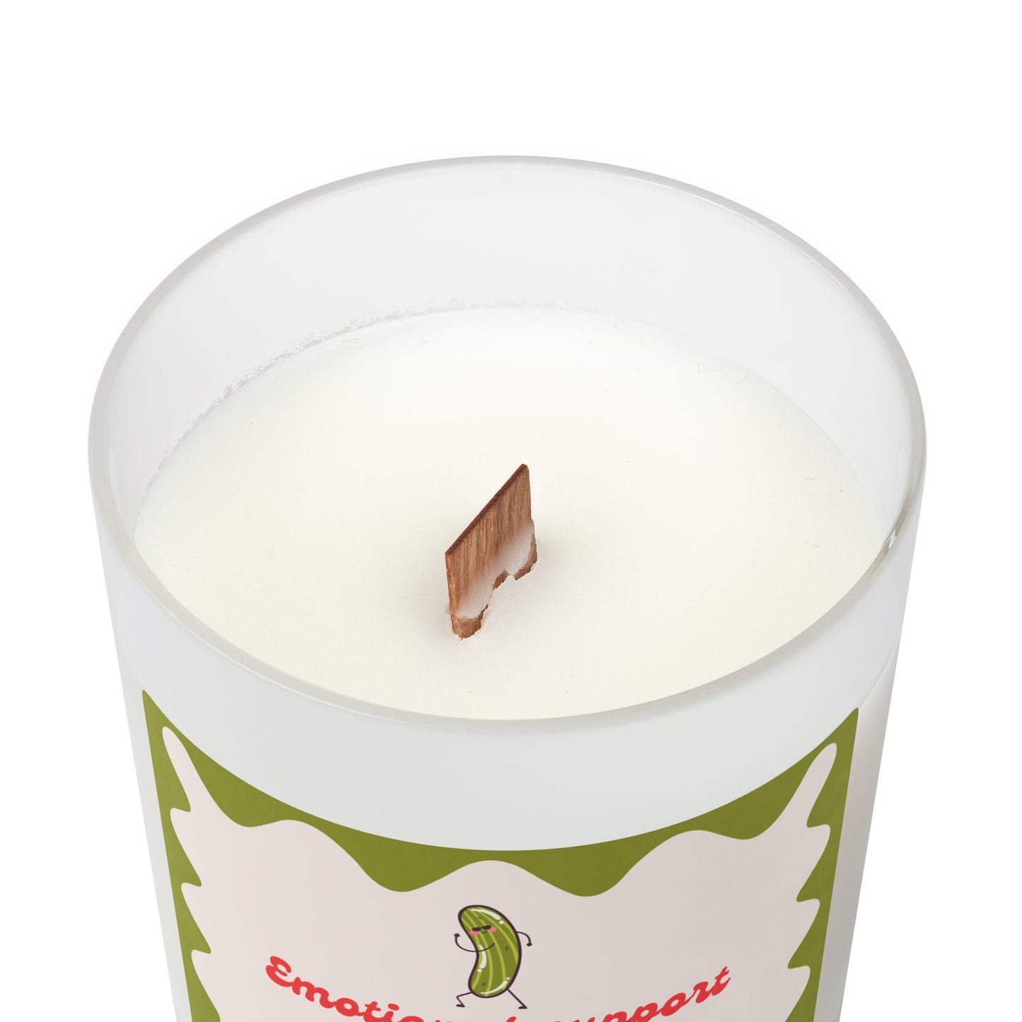Emotional Support Pickle - 11oz Coconut Soy Candle