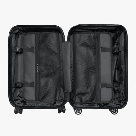 European Holiday Print - Custom Travel Suitcase