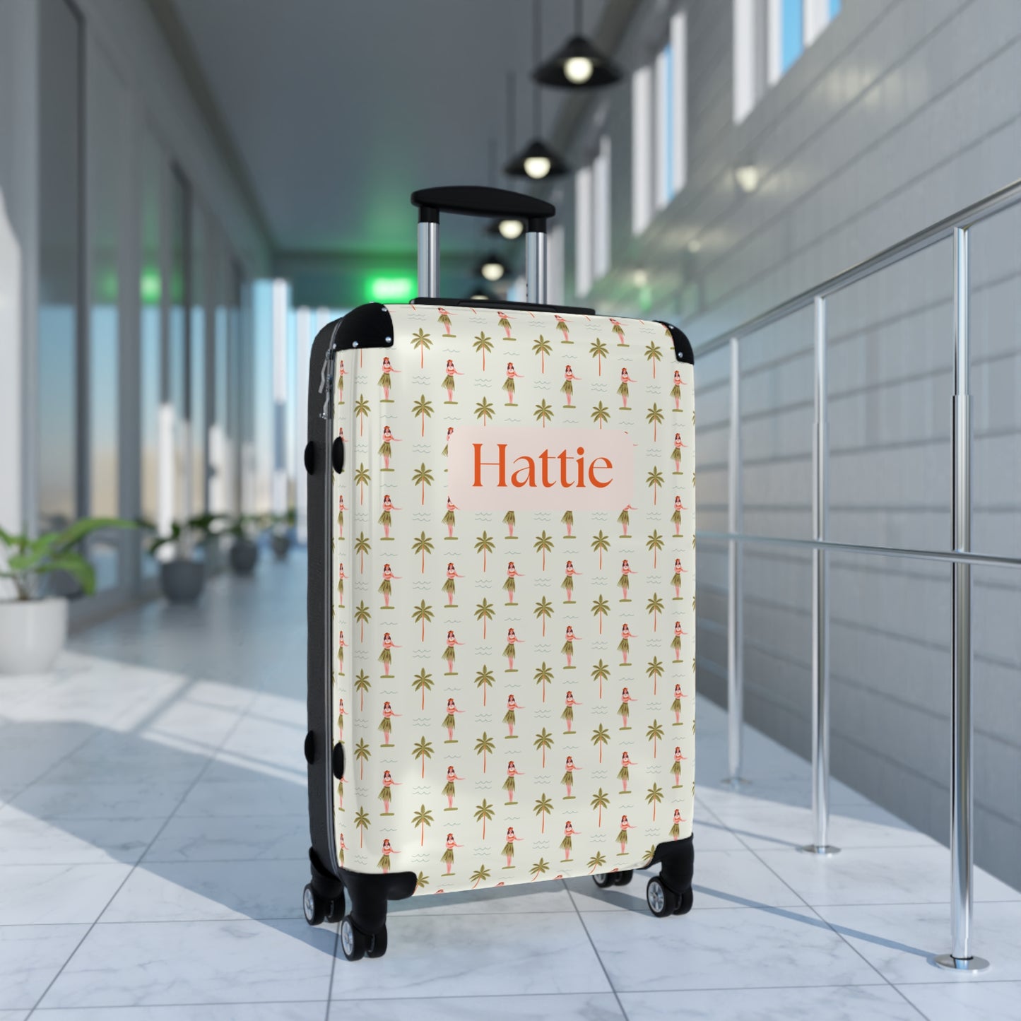 Hawaiian Print - Custom Travel Suitcase