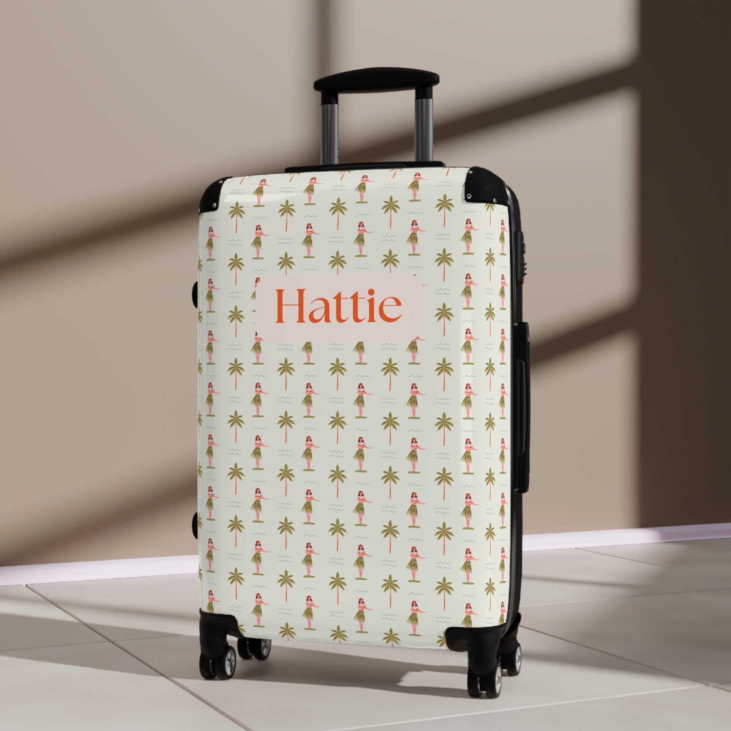 Hawaiian Print - Custom Travel Suitcase