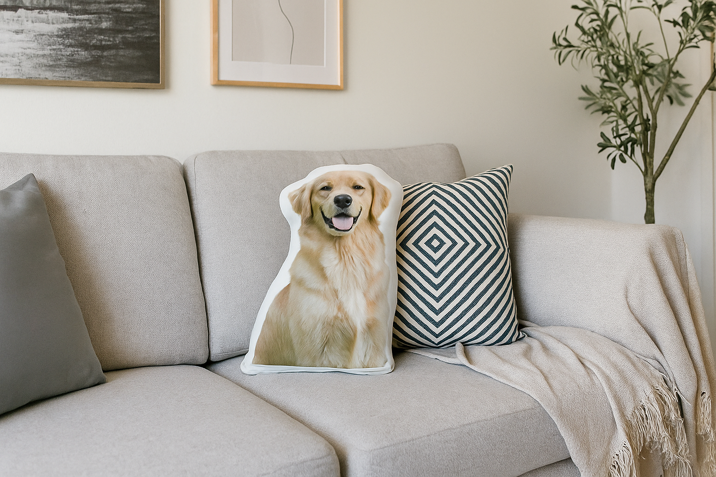 Custom Pet / Partner Photo Pillow