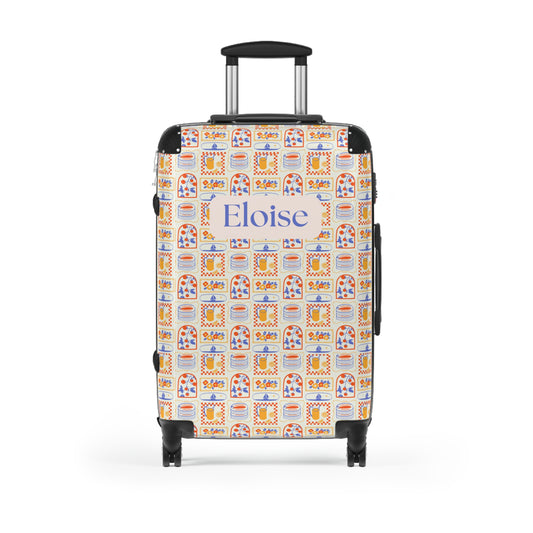 Sicilian Print - Custom Travel Suitcase