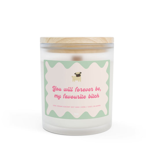You Will Forever Be My Favourite Bitch - 11oz Coconut Soy Candle