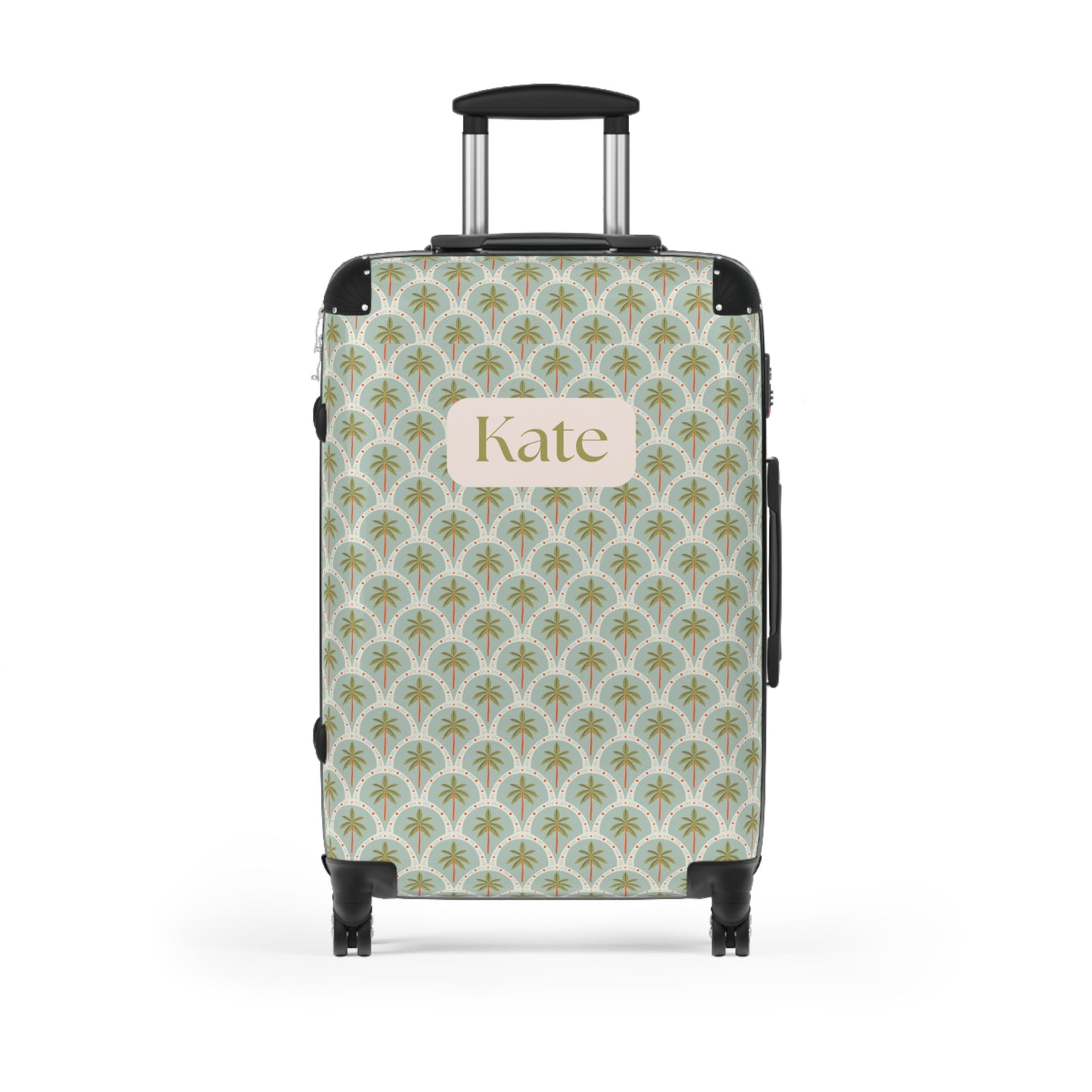 Palm Tree Print - Custom Travel Suitcase