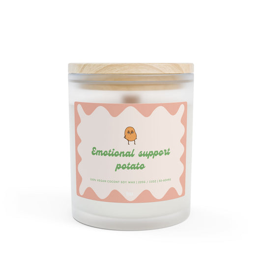 Emotional Support Potato - 11oz Coconut Soy Candle