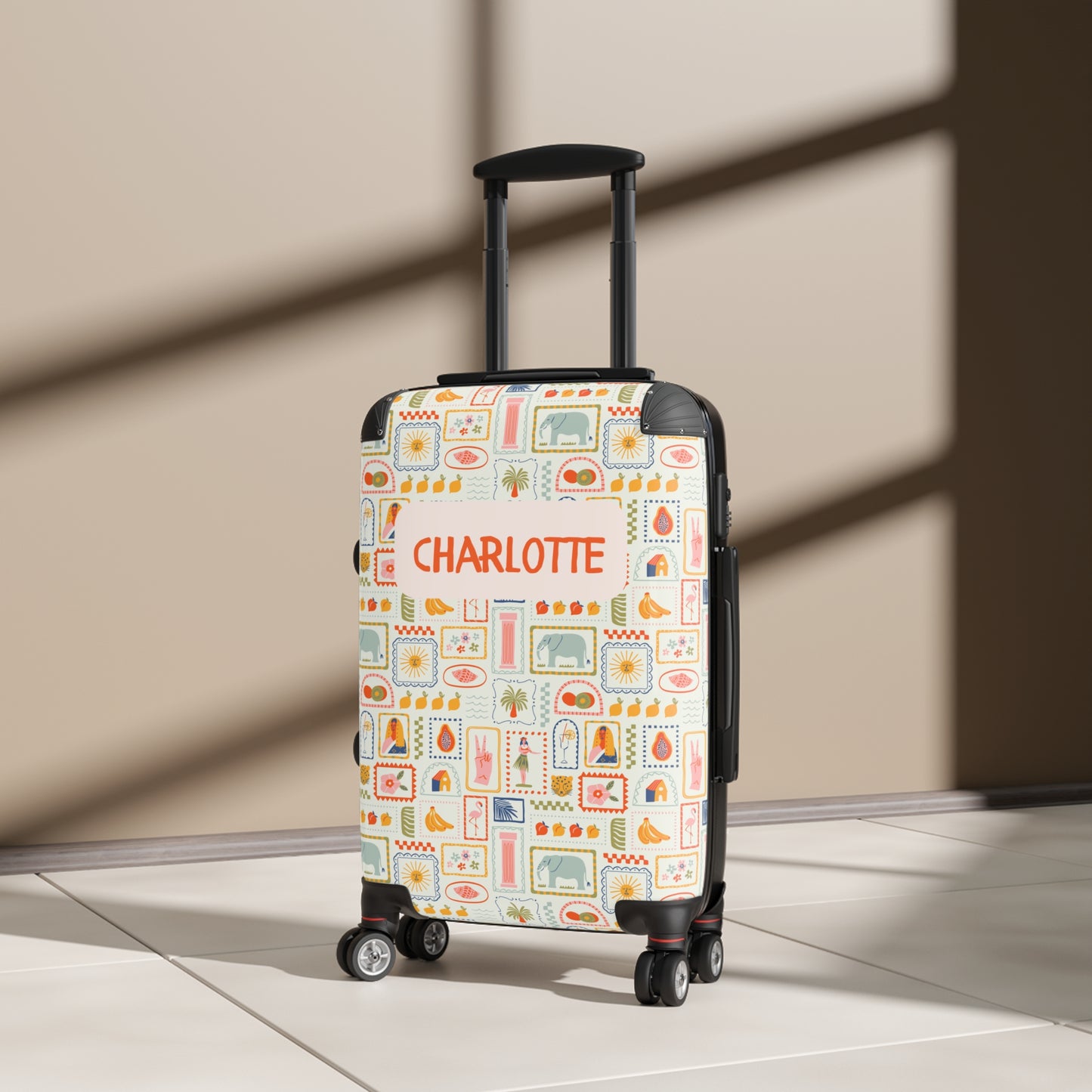 Safari Print - Custom Travel Suitcase