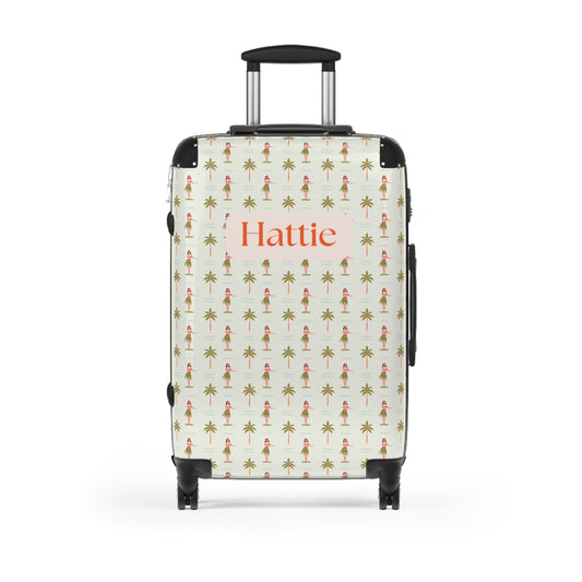 Hawaiian Print - Custom Travel Suitcase