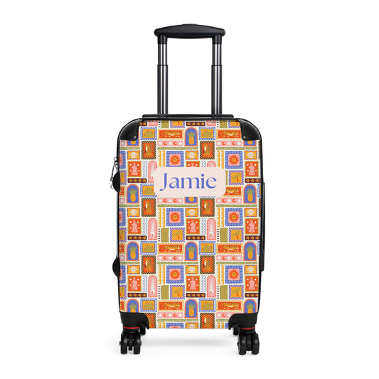 Tuscan Print - Custom Travel Suitcase